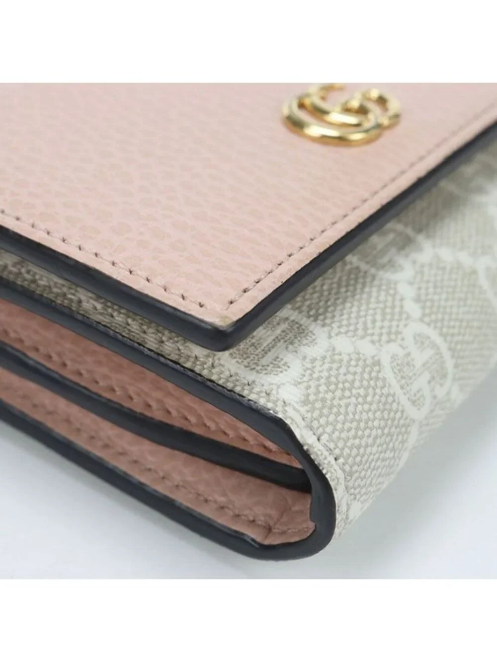 Gucci Compact Wallet Double Bifold GG Supreme